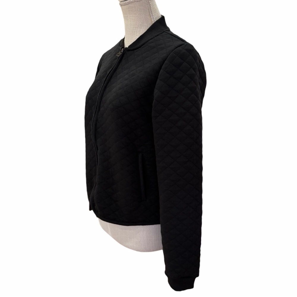 Marine Layer Quilted Full-Zip Bomber Jacket Size Medium - Picture 9 of 14